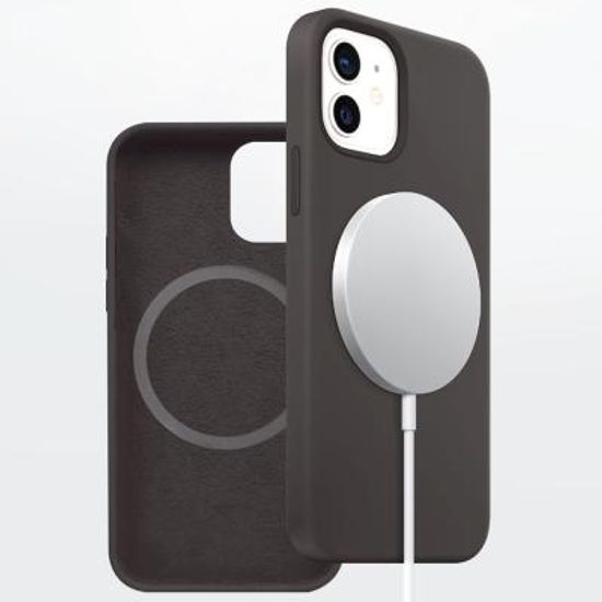 아이폰12프로맥스 맥세이프 호환 스웨이드젤리 케이스