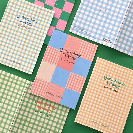 언매치드 프렌즈 A5 스티치 라인 노트