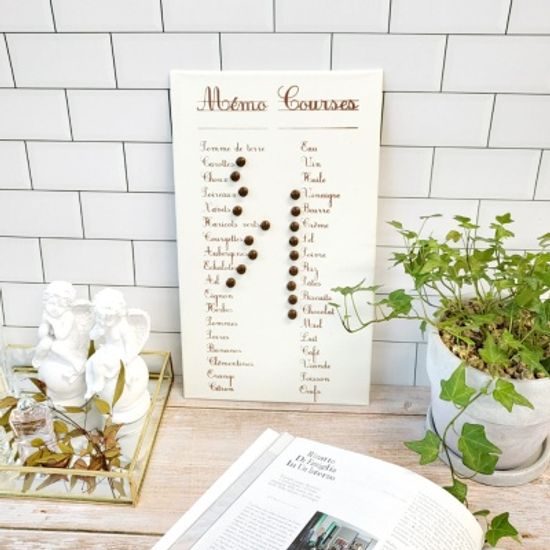 레터링 철제 메모보드 2type