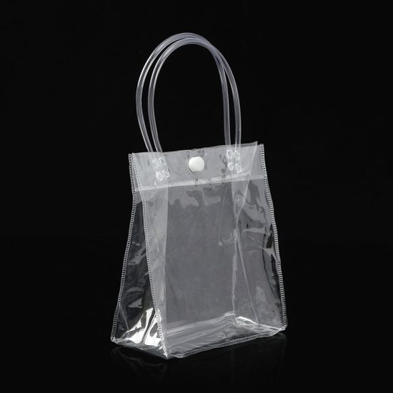 투명 PVC 쇼핑백 10p세트(15x16cm) 구디백