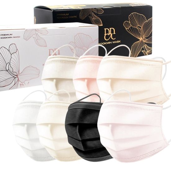 국민마스크 일반형(소형/대형/특대형) 50매(색상선택)