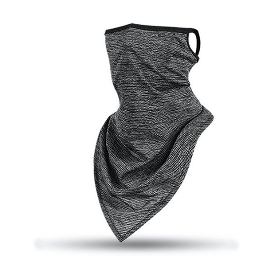 [젠웨어] 썸머 메쉬 귀걸이형 롱 멀티스카프(그레이)