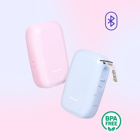 [라벨터치]블루투스 라벨프린터 마로팝 컬러 라벨기