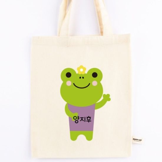 [주문제작]에코백미니애니멀_개구리