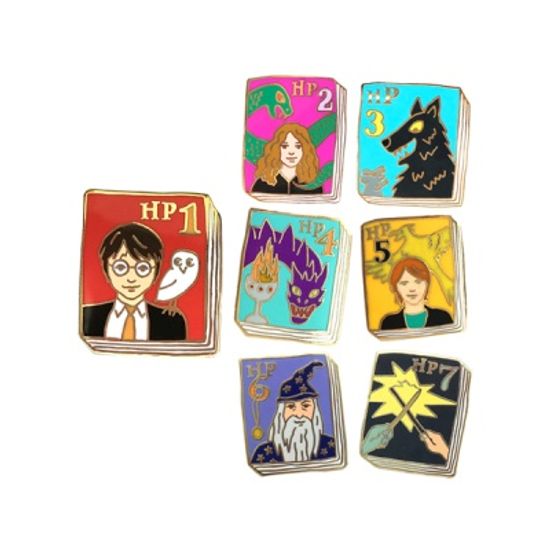 [Book pins_013]해리포터1-7.북뱃지