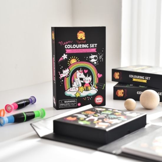 타이거 트라이브 색칠공부 컬러링 세트