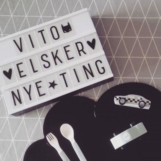 씨네마 레터링 라이트 박스