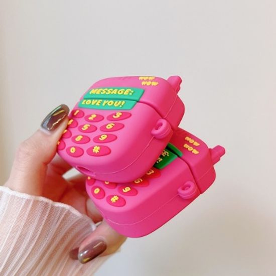 에어팟 3 2 1 프로 pro2 레트로 안테나 전화기 케이스