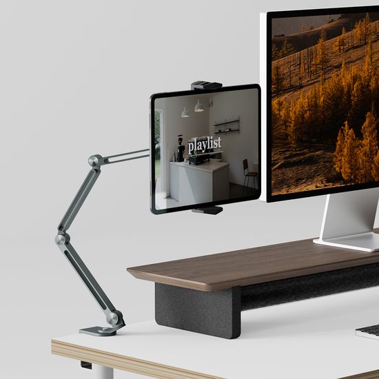 Ekeepment 트리플암 아이패드 거치대 태블릿 거치대