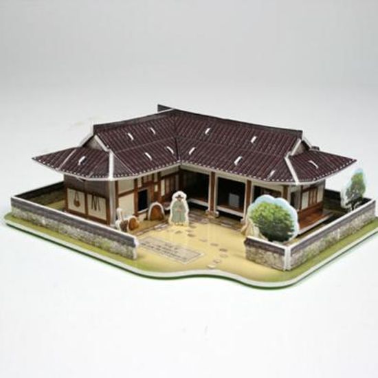 3D입체퍼즐 한국의 전통가옥 기와집 [CK003]