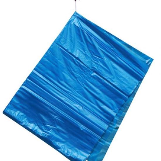 손잡이없는 청색 비닐봉투1세트(50매)