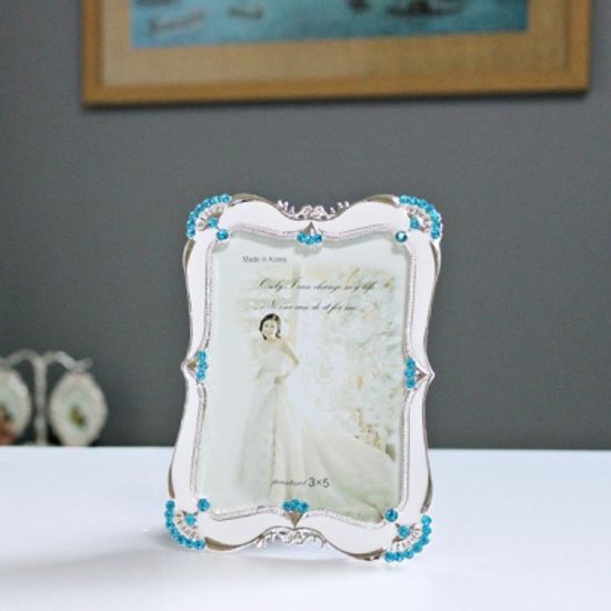 (kjiw046)J 버드액자 3x5 블루