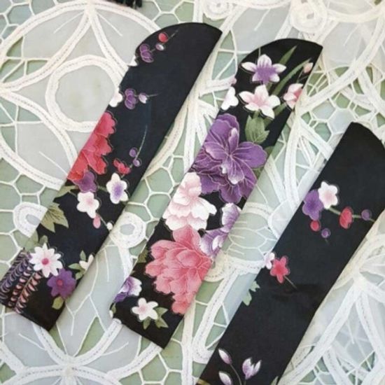 레이디 레이스 접이식 부채