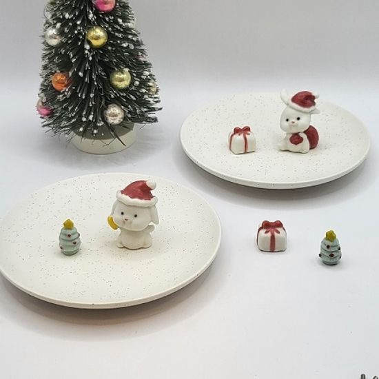 토끼산타 반지걸이