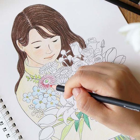 답하고 색칠하다 (지금의 나)