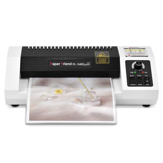 현대오피스 PL-3400 Plus ECO 4롤 A4철제코팅기 