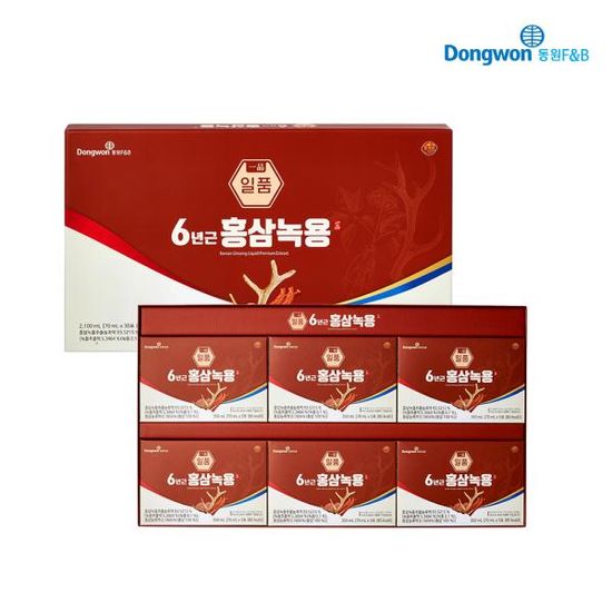 [동원] 천지인 일품 6년근 홍삼 녹용 (70ml x 30포)