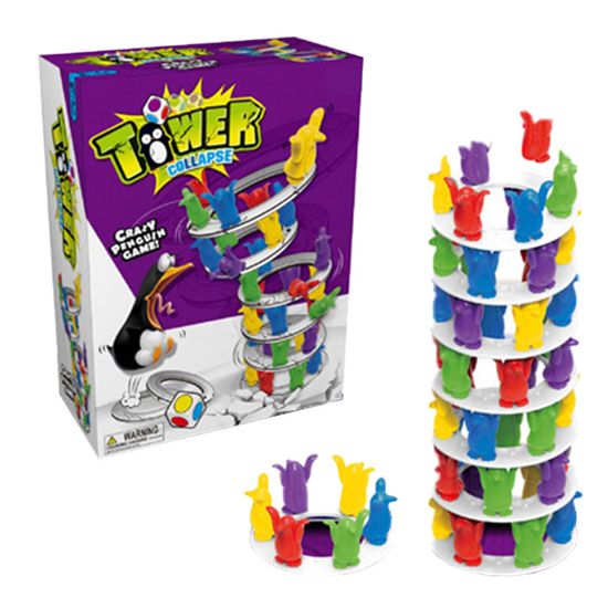 비틀비틀타워 펭귄타워 젠가 펭귄쌓기 보드게임 B270