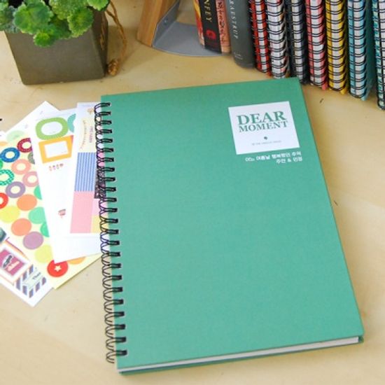 다이어트 다이어리 플래너-디어모먼트 카키그린