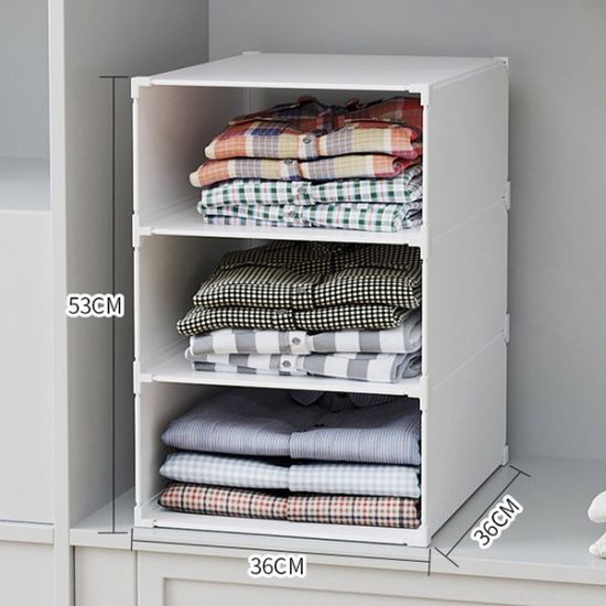 심플 PP 옷정리 트레이 5size