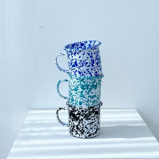 크로우캐년 마블 법랑 캠핑그릇 D112 머그(470ml) 1P