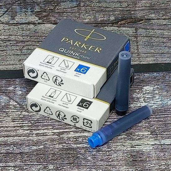 파카 만년필 잉크 카트리지-큉크 미니 2갑(12개)