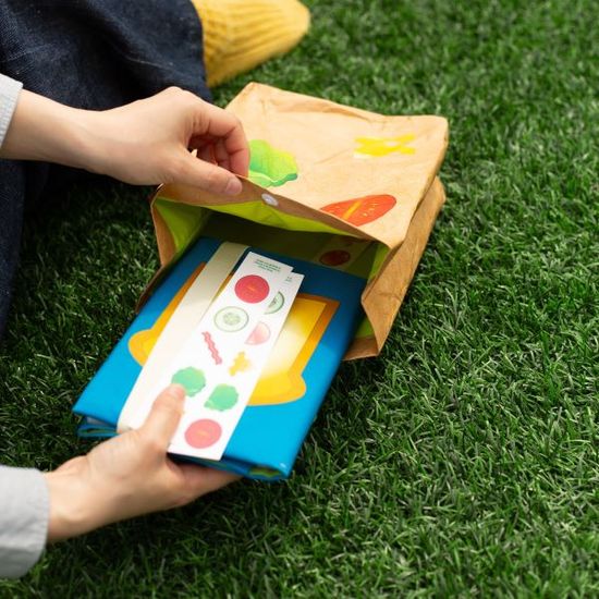 샌드위치 빵봉투 북파우치