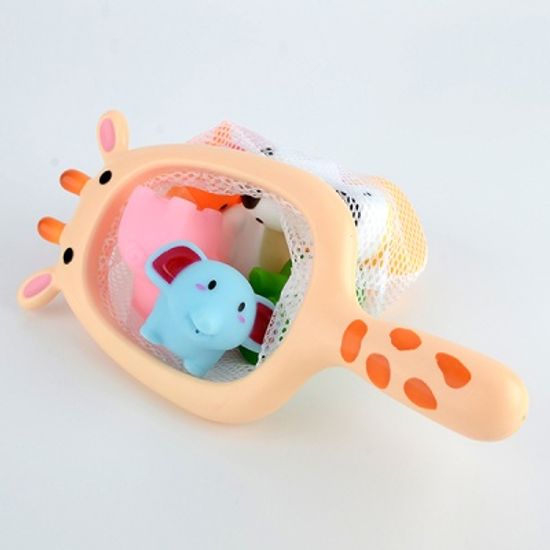 그물 뜰채 유아 낚시 목욕놀이 물놀이 장난감 기린