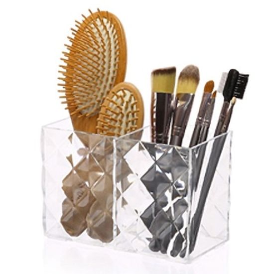 레이디와이 브러쉬 정리함 투명 화장품 정리대