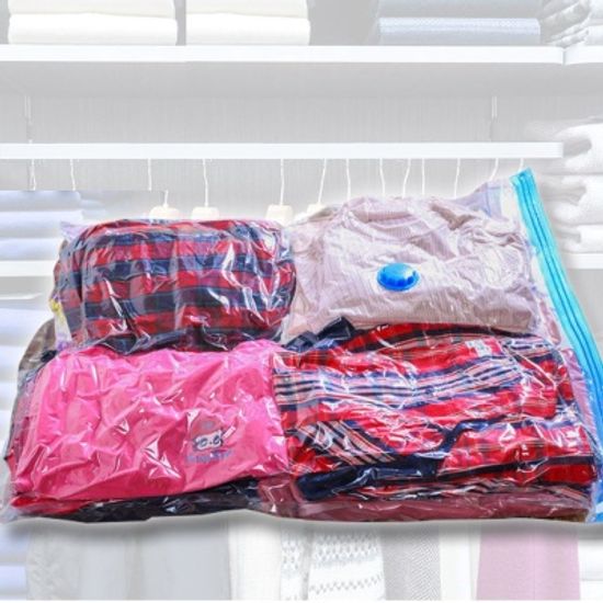 100x130cm 진공 압축팩 이불 정리 의류 겨울옷 압축백