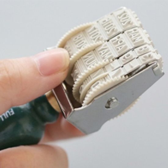 빈티지 엔틱 년도 날짜 스탬프 도장 다이어리 꾸미기