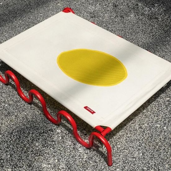 물결 스프링 여름 댕댕이 쿨링해먹 애견침대 2color