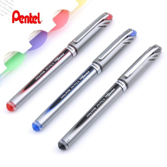 펜텔 0.7mm 생잉크 중성펜 에너겔 메탈팁 BL27 1자루