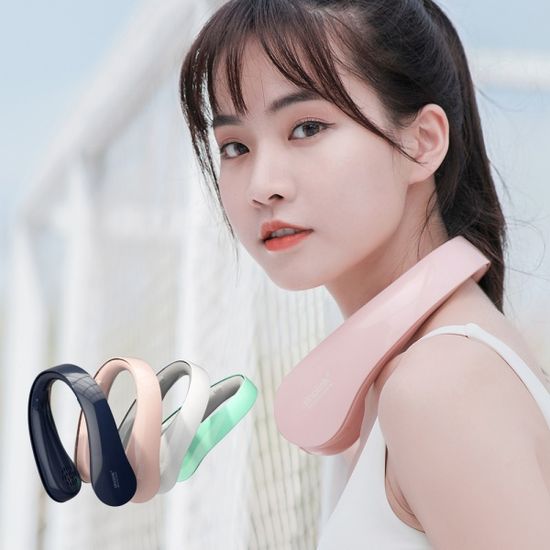 시노링크 360도 넥밴드 선풍기 목걸이 휴대용 넥풍기