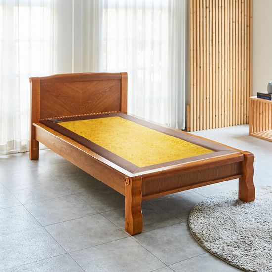 [전국무배] 트리플 황토흙 온돌 침대 싱글 IHM003