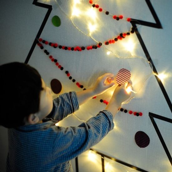 make my thing : DIY 홈 데코 크리스마스 벽트리 셋트