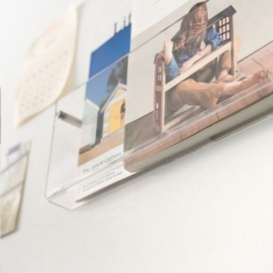 인테리어 투명 벽선반 2size