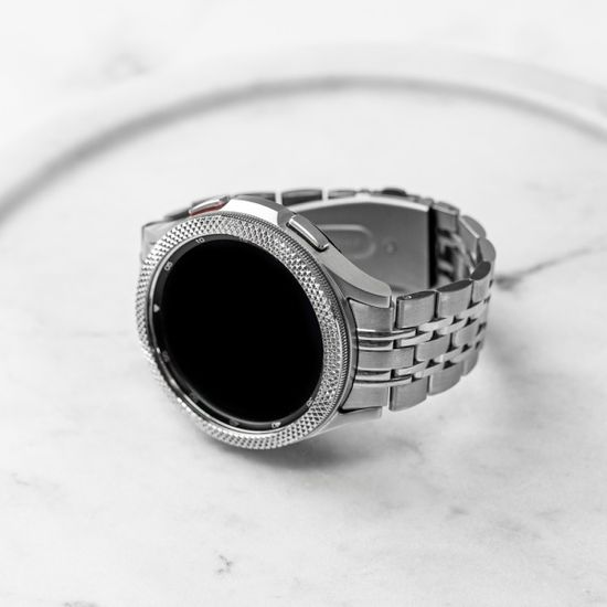 [오늘도착]갤럭시워치 4 5 날개형 쥬빌레 메탈 스트랩