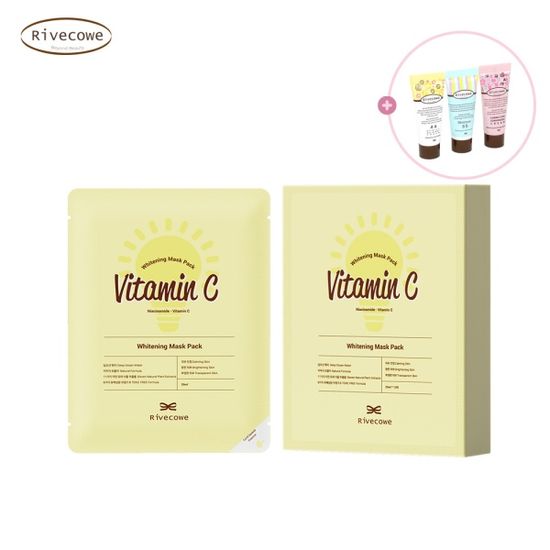 리브코이 비타민C 화이트닝 마스크팩 25ml [10장/1팩]