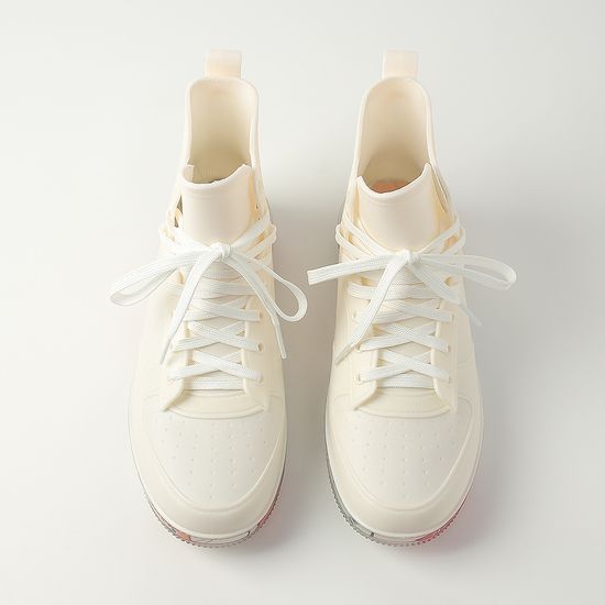 [아일렌]여성용 하이탑 운동화 레인부츠(245mm) (화이