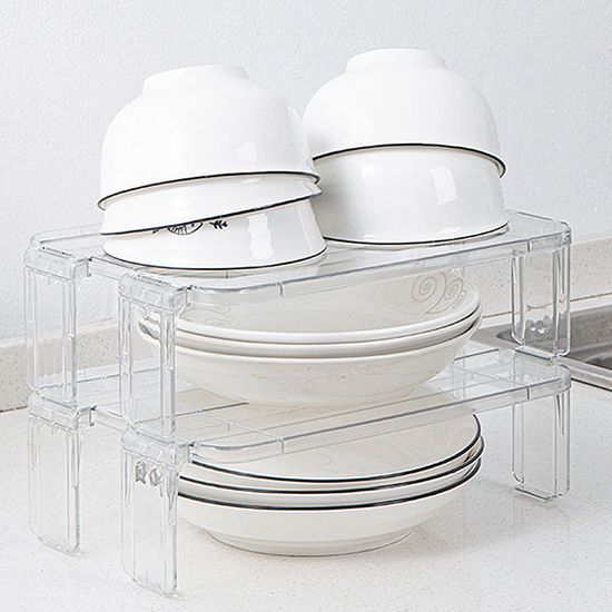 주방 냉장고 정리 씽크대 칸막이 용기 수납 밀폐 선반