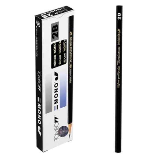 [톰보우] 연필 MONO-J 2B [타/12] 96462