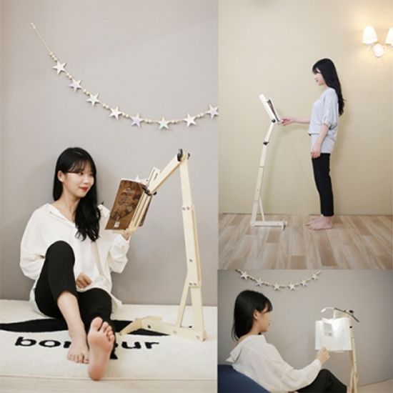 스마트미 DIY핸즈프리 독서대 누워서보는 독서대 