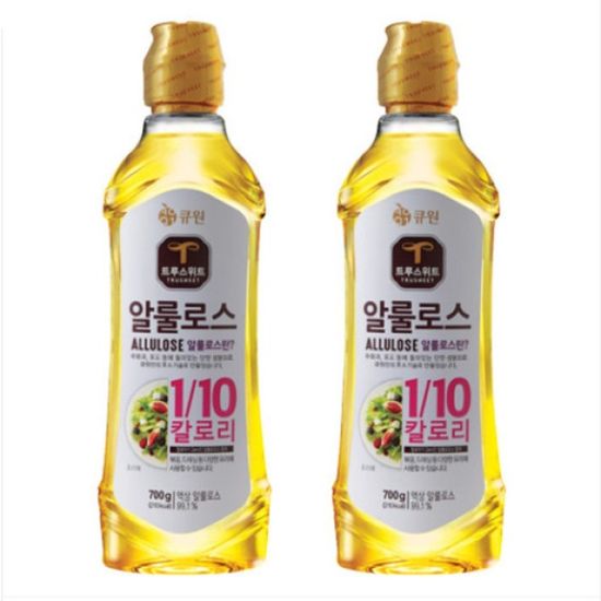 [1+1] 큐원 알룰로스 1/10 칼로리 700g (총 2병)