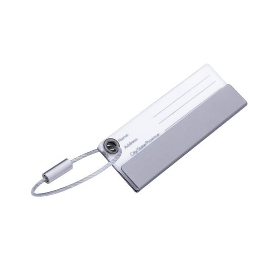 [TROIKA] Luggage tag ADRESSAT 네임텍 (LTG01/AL)