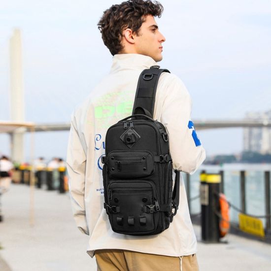 [DICUBO]양방향 스트랩 멀티 포켓 슬링백 DOCZ-10696