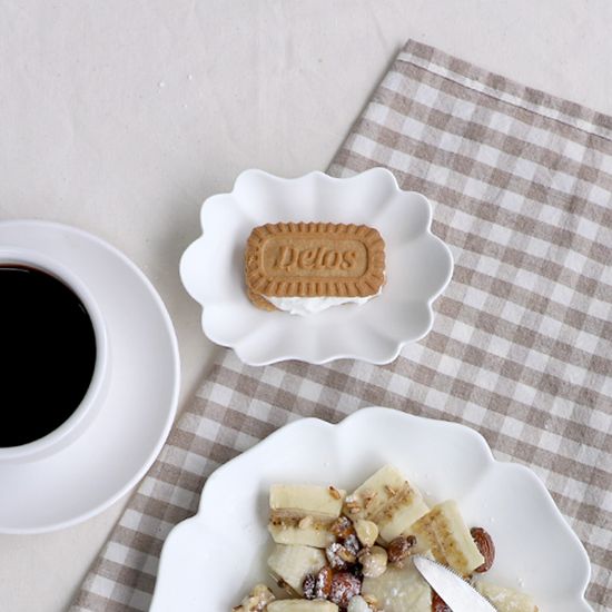 플로렌스 무광 도자기 타원 찬기 5인치 1p