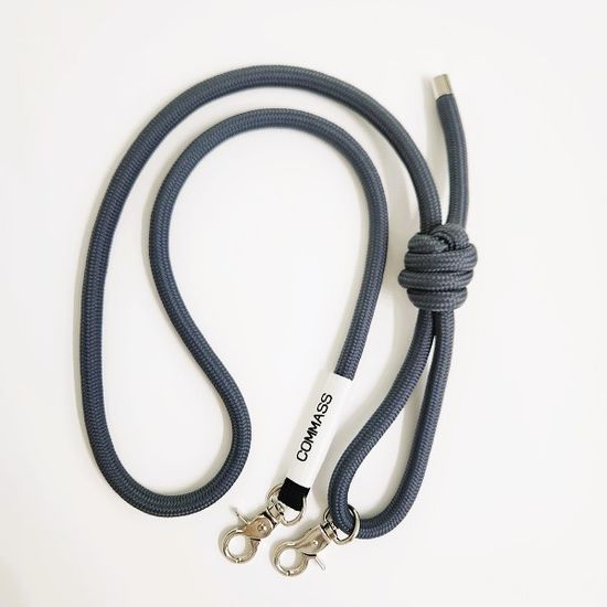 [10%할인] 콤마스 롱 로프 다용도 스트랩 /그레이