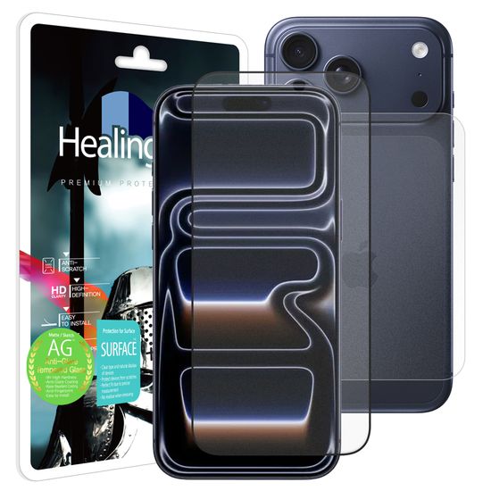 아이폰17 프로맥스 저반사 강화유리 1매 후면1매