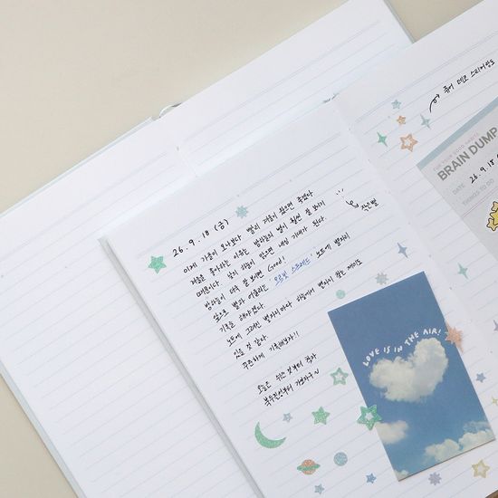 오르빗 스프레드 만년 다이어리/노트-작은별